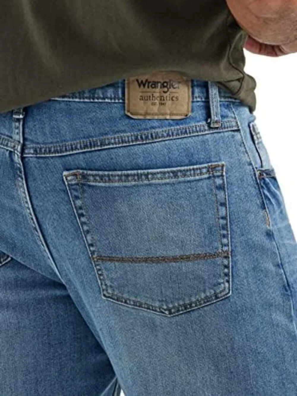 Men's Relaxed Fit Boot Cut Jeans - Comfortable Denim Pants for Casual Wear